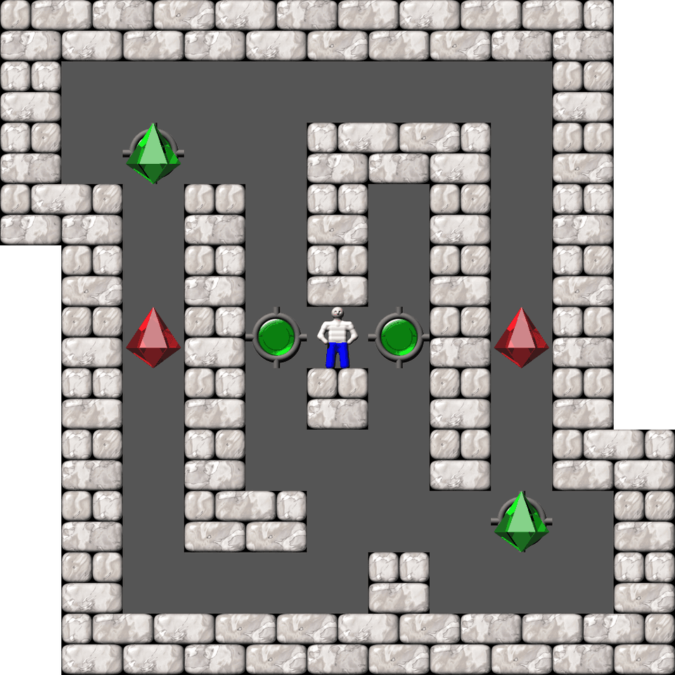 Sokoban Chrysalis Variations 01 level 31